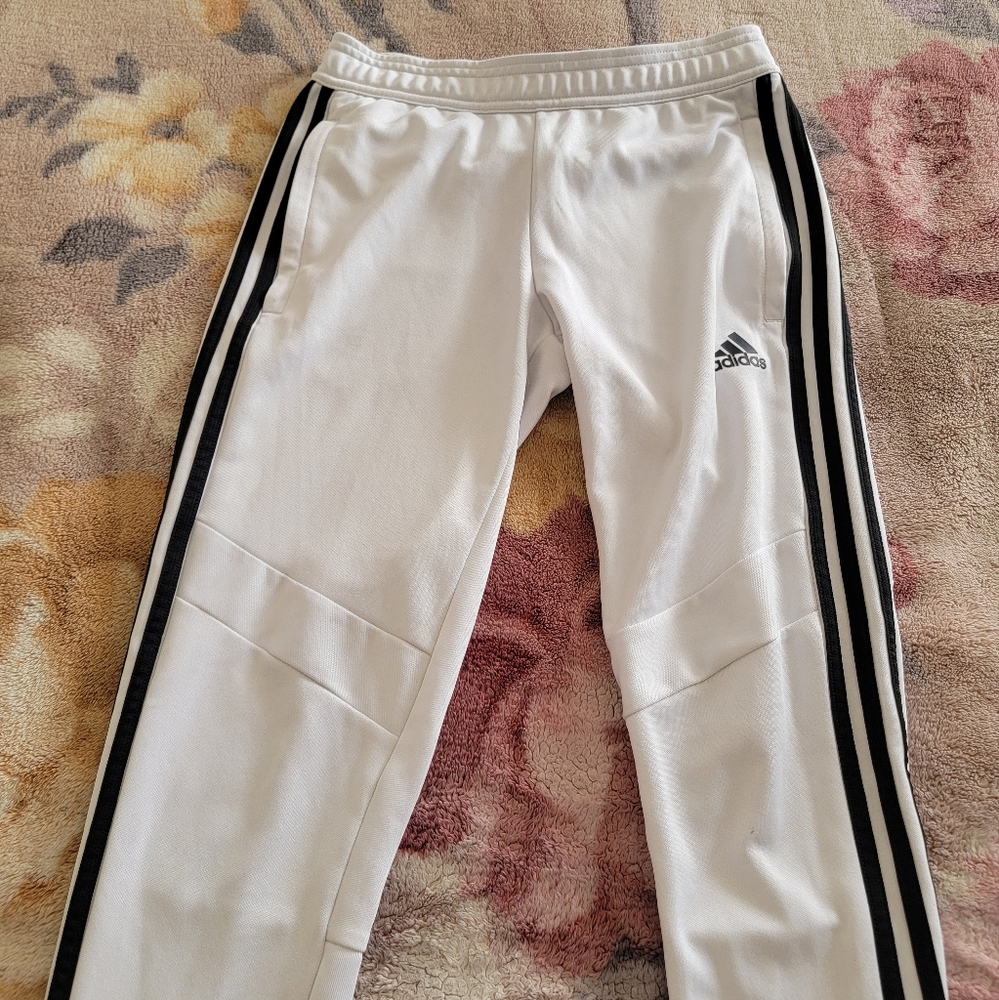 Adidas White Joggers